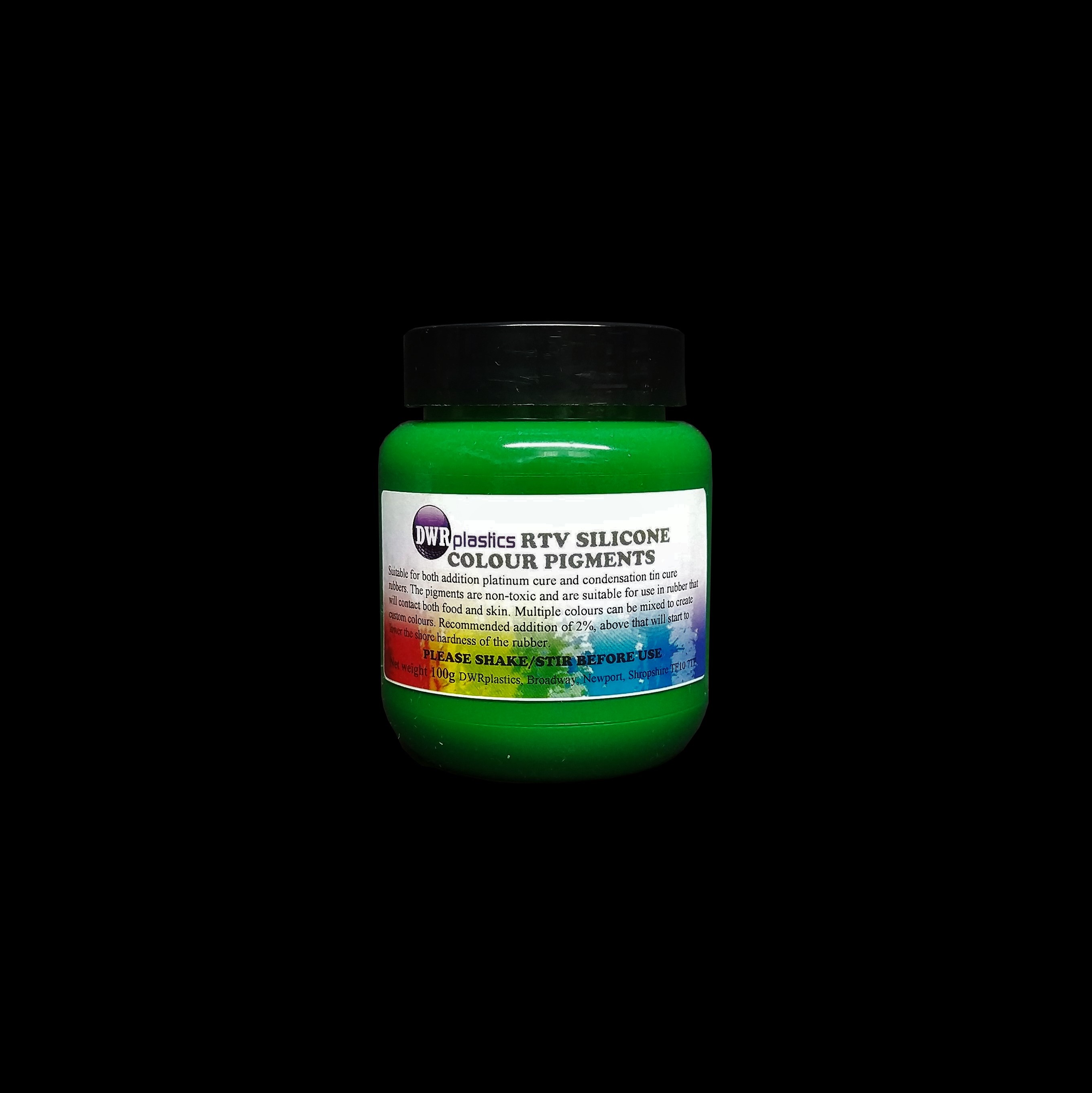 Green Silicone Pigment